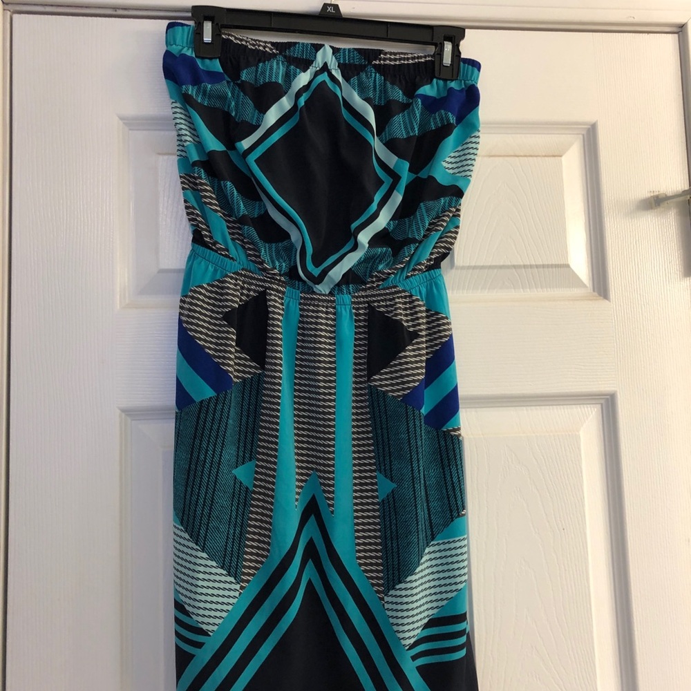 Strapless dress